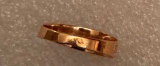 Anillo Oro 18kt Bebé Nuevo