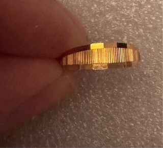 Anillo Oro 18kt Bebé Nuevo