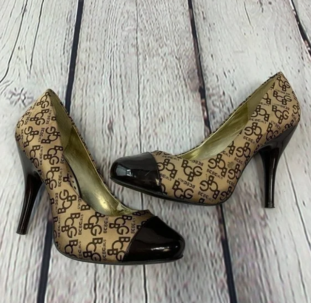 Zapatos de tacón BCBGirls Beige y Marrón
