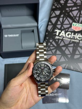 TAG Heuer Quartz Chronograph Caja y Documentación