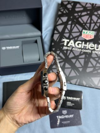 TAG Heuer Quartz Chronograph Caja y Documentación
