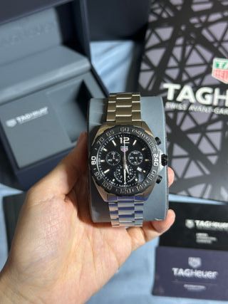 TAG Heuer Quartz Chronograph Caja y Documentación