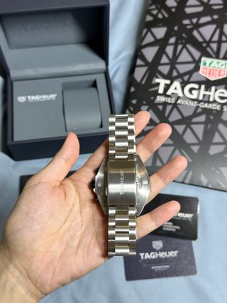 TAG Heuer Quartz Chronograph Caja y Documentación