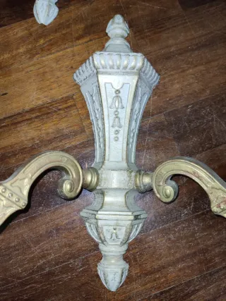 4 Applique Bronzo Dorato Firmate