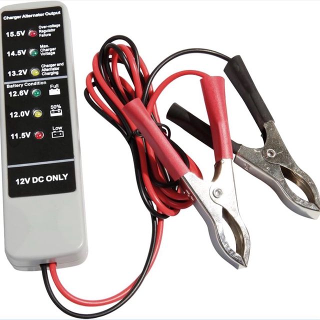 Tester Batteria Auto 12V DC