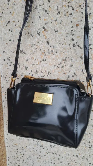 Bolso Bimba y Lola Negro Charol