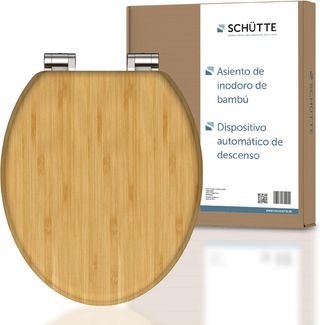 Asiento de inodoro Schütte bambú