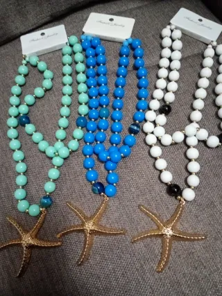 Collana con stella marina