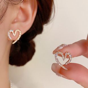 Pendientes Corazón Brillantes