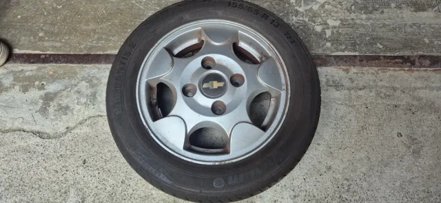 Set 4 Gomme Cerchi Lega 155/65 R13 Matiz