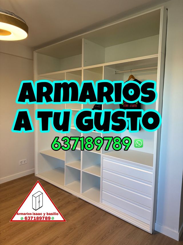 Armario vestidor empotrado