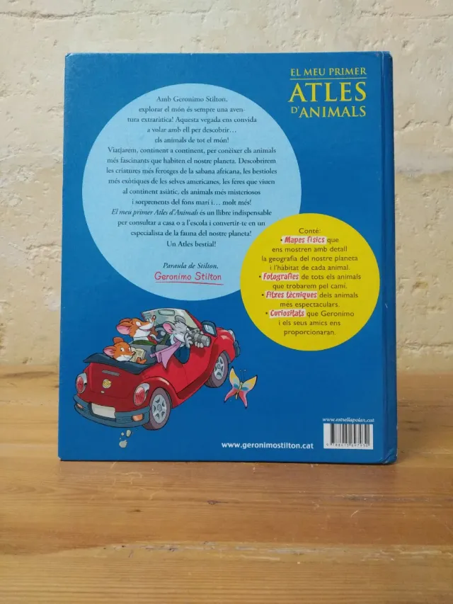 El meu primer atles d'animals Geronimo Stilton