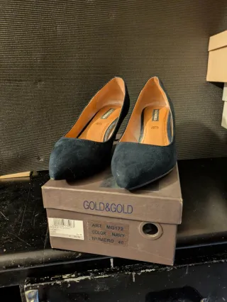 Scarpe donna GOLD&GOLD blu numero 40