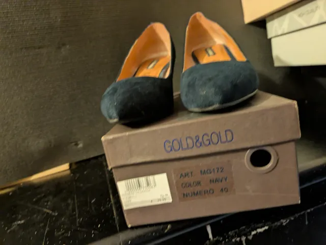 Scarpe donna GOLD&GOLD blu numero 40