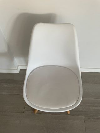 OFFERTA! Set di 4 sedie da pranzo bianche - Legno