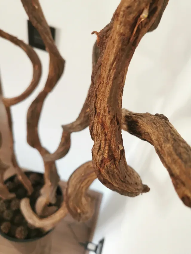 Lámpara de pie decorativa ramas con luces