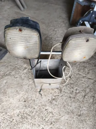Soporte Batería con Luces