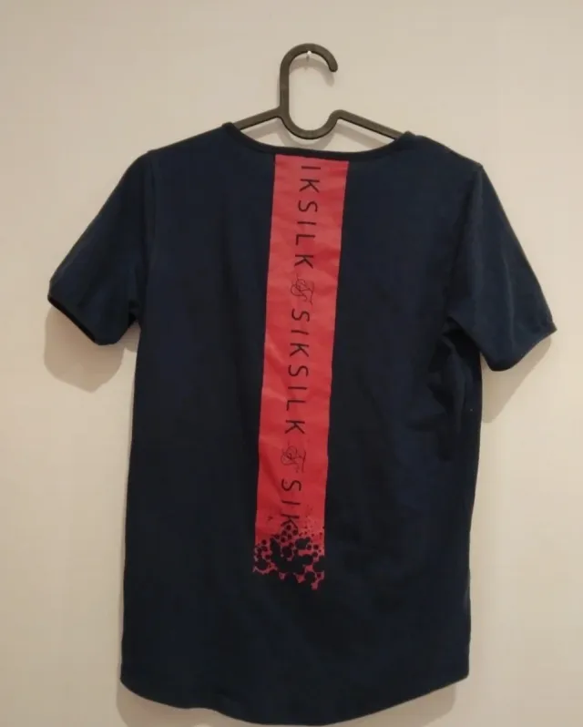 Camiseta SikSilk Azul Talla M