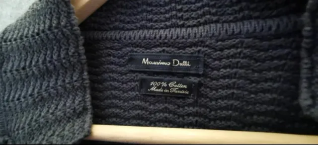 Massimo Dutti cárdigan gris