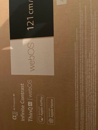 TV LG OLED Evo AI 48 C3 2025 - Usada 2 meses