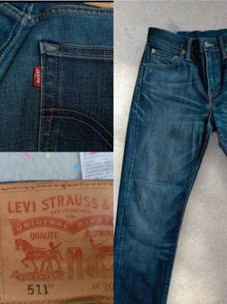 Levi's 511 Jeans Azules w 30