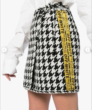 Falda Off-White Vintage Talla M/L