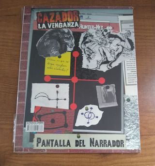 CAZADOR LA VENGANZA LIBRO DEL NARRADOR + PANTALLA