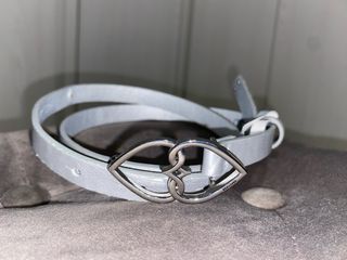 Cintura Motivi grigio/argento con cuore