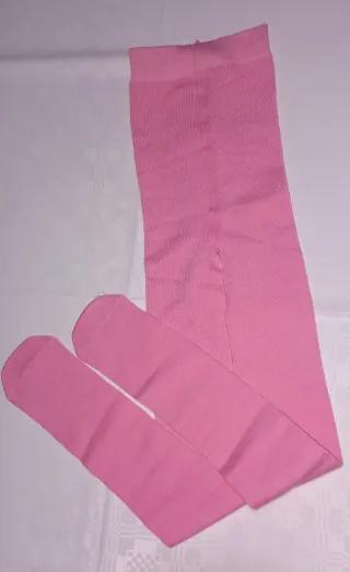 Calze bimba rosa tg 6/8 anni