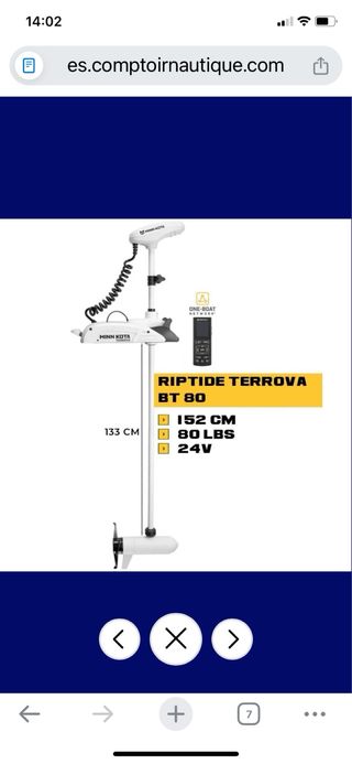 Minn Kota Terrova I-Pilot 80lbs 24V 152cm 60''