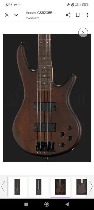 Bajo Ibanez gsr205 
