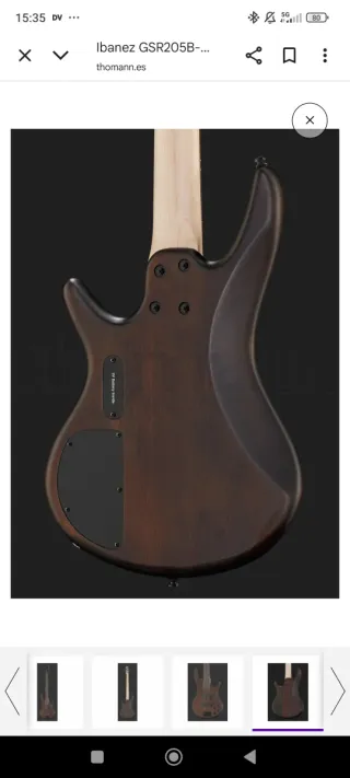 Bajo Ibanez gsr205 
