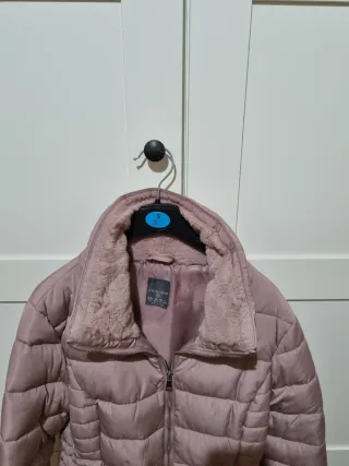 Cazadora acolchada rosa claro Primark Talla S