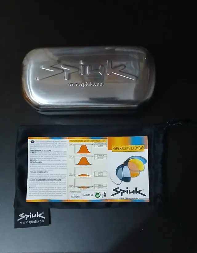 Gafas Spiuk con lentes intercambiables