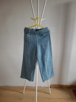 Pantaloni larghi bambina fantasia