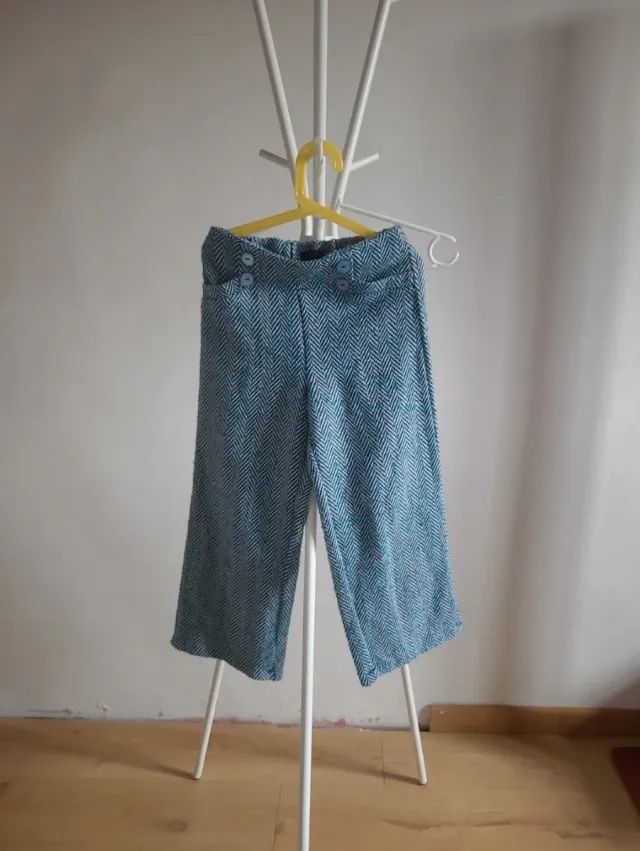 Pantaloni larghi bambina fantasia