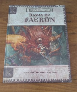 REINOS OLVIDADOS RAZAS DE FAERÚN JUEGO DE ROL