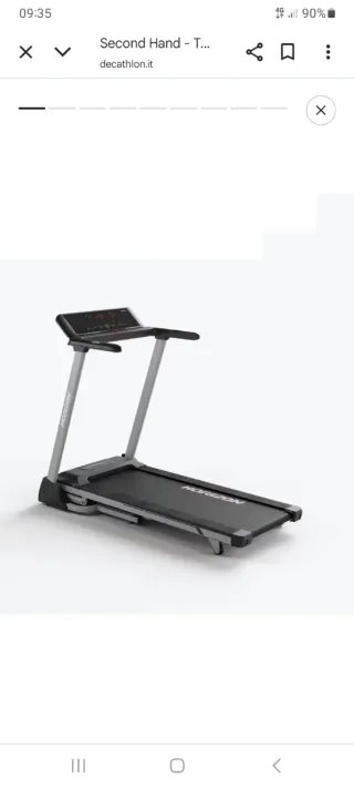 Tapis roulant pieghevole HORIZON