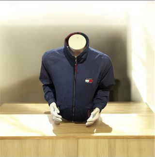 Bomber Tommy Hilfiger Azul Marino Reversible