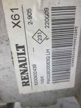 1220711 columna 8200932439 renault kangoo ii