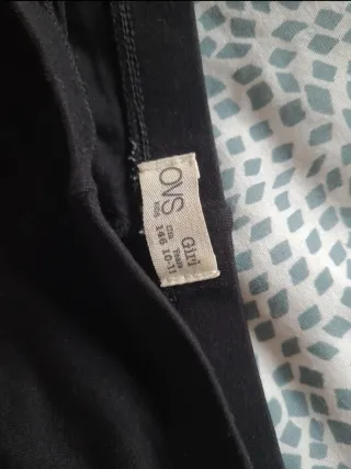 Leggings bambina neri con stelle