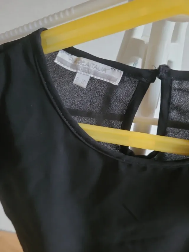 Maglia leggera bambina nera