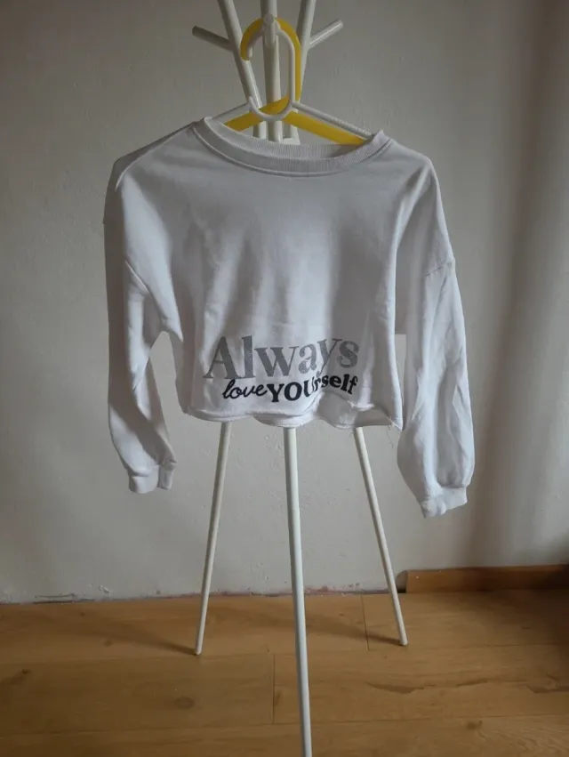 Felpa bambina 100% cotone