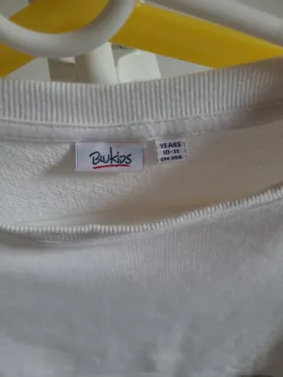 Felpa bambina 100% cotone