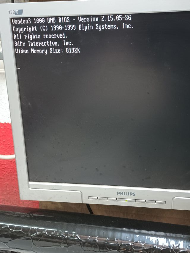 3dfx Voodoo 3 1000 AGP 8MB Tarjeta Gráfica