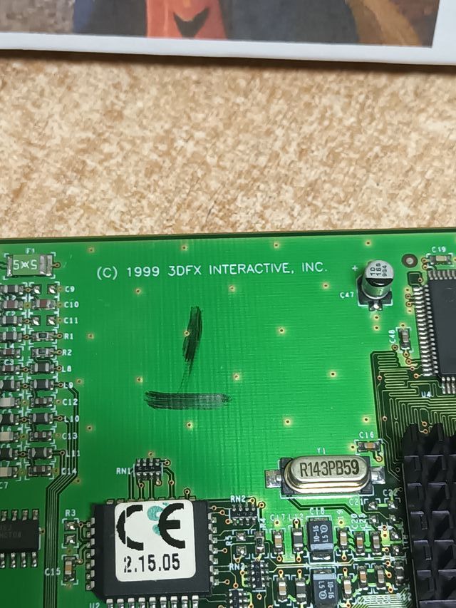 3dfx Voodoo 3 1000 AGP 8MB Tarjeta Gráfica