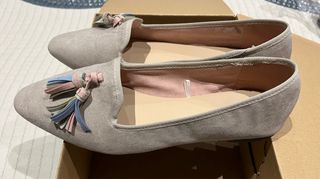 Bailarinas Sfera Beige Multicolor Tassels