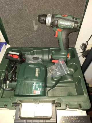 Taladro Percutor Metabo SC 12 SET