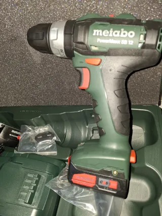 Taladro Percutor Metabo SC 12 SET