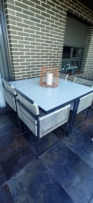 4 Sillas de Exterior